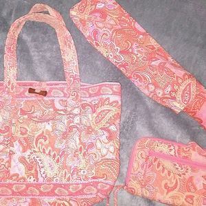 Vera Bradley 3 piece set
